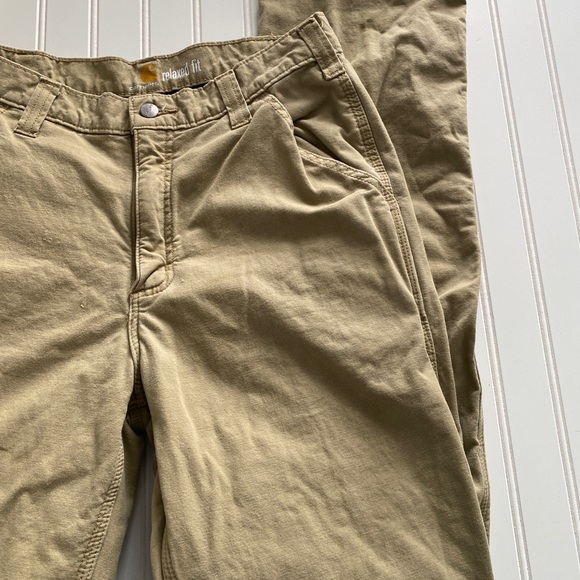 Carhartt Relaxed Fit Work Lined Winter Carpenter Pants Men's 32x36 RN#14806 - Picture 8 of 12